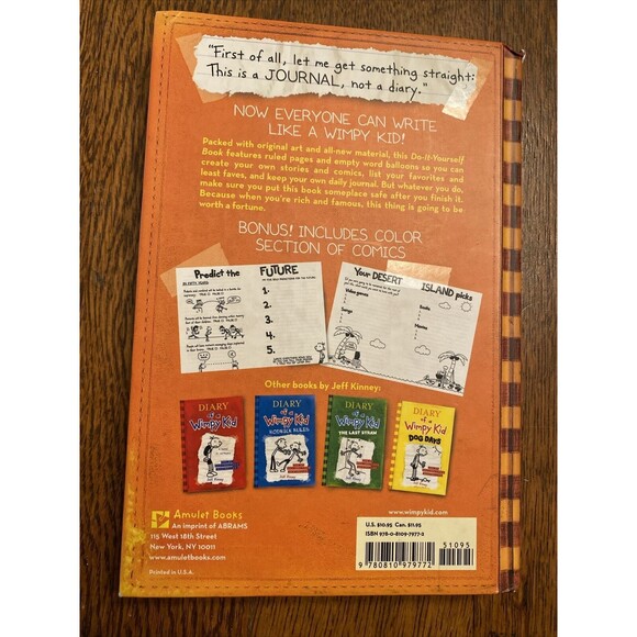 DIARY OF A WIMPY KID Lot of 5 Books by Jeff Kinney Printed in USA 4 PB 1 HB - Picture 13 of 16